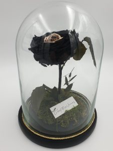 Forever Roses – Παντοτινό Τριαντάφυλλο μεγάλο Μαύρο – Χρυσό